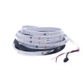 Venta caliente DC12V WS2811 Led Strip 5050 Digital RGB LED luz, 30LEDs / M IP67 Tubo impermeable sueño Magic Color